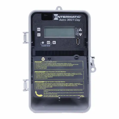 INTERMATIC Electronic Timer: 7 day, Astronomic, 120-277V AC, SPST - Digital Timer Switches