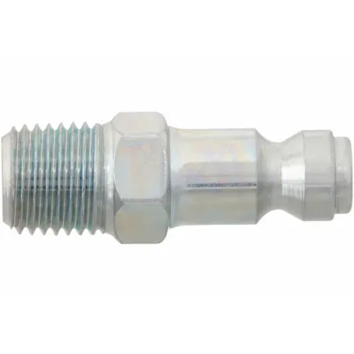 SPEEDAIRE Quick Connect Hose Coupling: 1/4 in Body Size, 1/4 in Hose Fitting Size - Tru-Flate Automotive Steel Quick-Connect Air Coupling Plugs