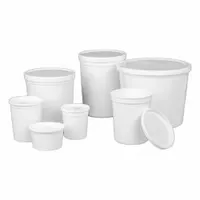 GLOBE SCIENTIFIC Laboratory Jar: HDPE, LDPE, 172 fl oz, Non-Sterile, Closure Included, Round (MPN 271172W)