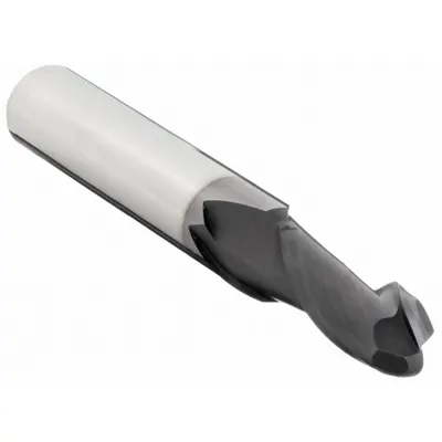 OSG Ball End Mill: Carbide, TiAlN Coated, 2 Flute, 17/64" Mill Dia, 3/4" LOC - General Purpose Carbide Ball End Mills