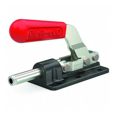 DE-STA-CO Straight Line Clamp: Flange Base Mounting, Std Horizontal Handle, 1.76 in Arm Lg - Standard Straight-Line Toggle Clamps