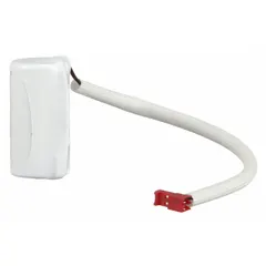 Nickel Cadmium battery rated at 1.2 V and 1.2 Ah capacity. Designed for use in emergency and exit lighting fixtures to provide backup power during outages. Compatible with LITHONIA LIGHTING model LQC 1 R EL N.