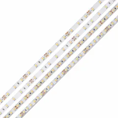 This 100 ft LED tape light spool operates at 24 V DC, consumes 4.5 W, and delivers 338 lm at 2700K color temperature. It features a top-bend design for flexible installation along corners and edges, and is dimmable. Suitable for accent and task lighting in coves, under-cabinet, and display applications. Maximum run is 22 ft.