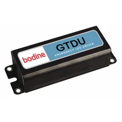 Generator transfer device for emergency ballasts and drivers, designed for fluorescent, incandescent, and LED lighting. Operates on 120 to 277V AC with 30 mA input current. Steel housing.