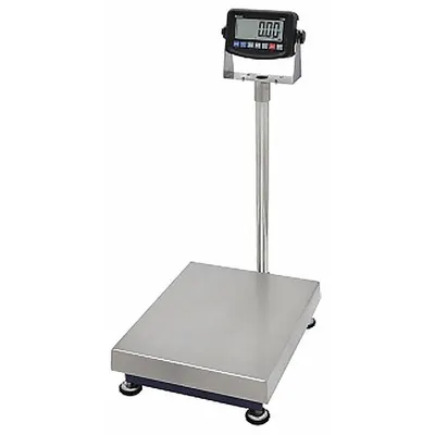 DORAN Industrial Bench Scale: 11 3/4 in x 15 3/4 in, Not IP Rated, Column-Mounted - Bench Scales with Column-Mounted Indicator