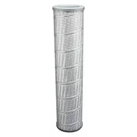 Cartridge hydraulic filter with cellulose media and 7/16 in inside diameter. Includes O-ring for sealing. Designed for use with hydraulic fluid in hydraulic systems