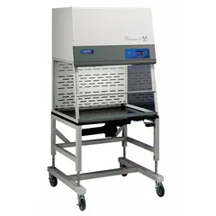 High-performance ductless fume hood for containing hazardous fumes, vapors, and particulates without external ductwork. Suitable for chemical handling, sample preparation, and pharmaceutical compounding. Unassembled; blower, base/stand, and work surface required separately.