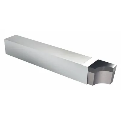 MICRO 100 Single-Point Tool Bit: RAL Tool Bit Style, 3/8 in Shank Wd, 3/8 in Shank Ht - Brazed-Tip Lathe Tool Bits