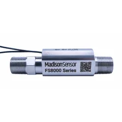 Flow Switch: Piston, 316 Stainless Steel, 3/8 in NPT, 3/8 in Connection Size, NPT, 0.5 gpm – 0.5 gpm (MPN FS8000-10004). Key specifications — Brand: MADISON; Set Point Type: Fixed; Switch Position: Normally Open; Contact Rating (DC): 0.07 A @ 120V DC.