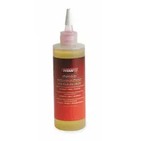 TITAN Piston Lube is an 8 oz container of lubricant formulated for paint sprayer piston assemblies. It reduces wear and ensures smooth operation during maintenance. Suitable for use with compatible paint sprayer equipment