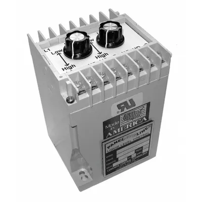 LUMENITE Liquid Level Controller: 110V AC, SPDT, DIN Rail, Relay - DIN Rail-Mounted Conductivity Level Controls