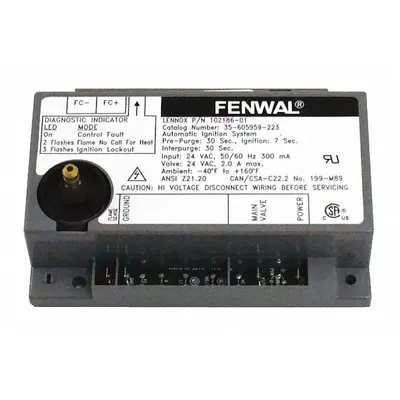 FENWAL IGNITION CONTROLS Ignition Control Board, Mfr Part # 35-605959-223 - Replacement HVACR Controls, Switches & Thermostats