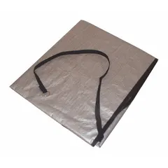 This FROST KING cover is designed for universal compatibility, fitting equipment from any brand. It serves as a protective cover for indoor and outdoor HVAC components, grilles, and similar fixtures, shielding them from dust, debris, and weather elements.