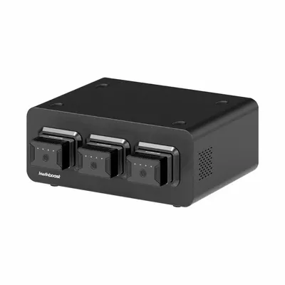 KWIKBOOST Device Charging Station: 6 in Overall Ht, 4 7/8 in Overall Wd - Tabletop