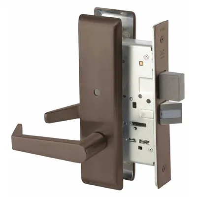 ASSA ABLOY ACCENTRA 8802FL AUCN 613E RH Augusta Privacy Lever Lockset - Privacy Lever Locksets