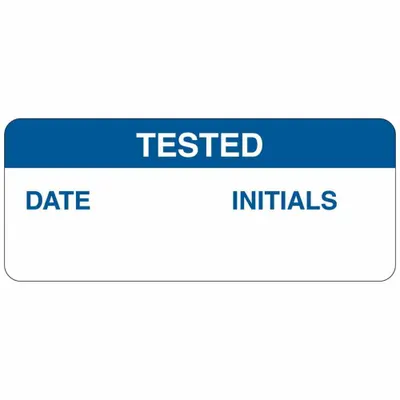 BRADY Inspection Label - Safety
