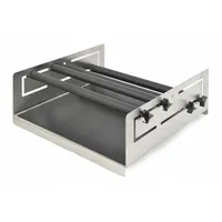 OHAUS Adjustable Platform: 11 3/4 in Overall Lg, 8 5/8 in Overall Wd, Adj Platform, Stainless Steel (MPN 30400121)