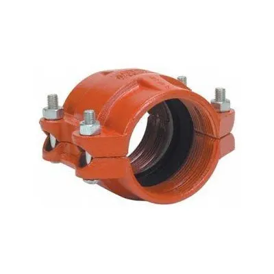 GRUVLOK 3 in x 3 in Rigid Bolted Grooved Pipe Coupling - Grooved Pipe Couplings