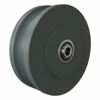 HAMILTON Track Wheel: 6 in Wheel Dia., 2 in Wheel Wd, 1,950 lb Load Capacity, 1/2 in For Axle Size (MPN W-620-150-NYUB-1/2)