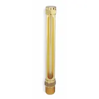 Vented Oil Gauges: 9.44 in Body Ht, 7 1/2 in Sight Ht, 1/2" NPTF Male, 250°F Max. Temp Rating (MPN G323-4)