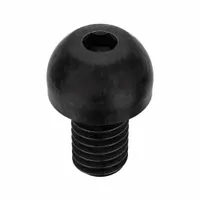 Socket Head Cap Screw: 3/8"-16 Thread Size, 5/8 in Lg, Button, Black Oxide, Alloy Steel, 50 PK (MPN 37C62KBC)