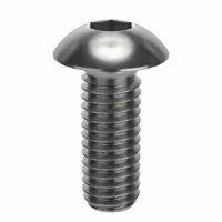 Socket Head Cap Screw: M3x0.50 Thread Size, 8 mm Lg, Button, NL-19, Stainless Steel, 18-8, 50 PK (MPN FBMBHSCAPS38P50)