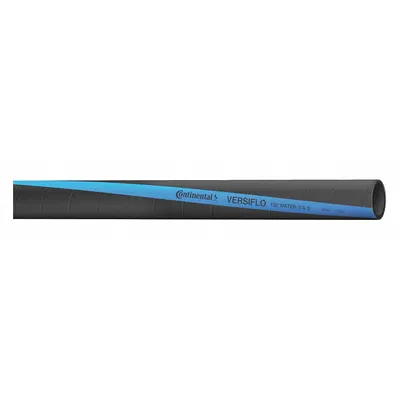 CONTINENTAL Water Suction and Discharge Hose: 2 in Hose Inside Dia., 150 psi, Black - EPDM Bulk Water Suction & Discharge Hoses with Spiral-Plied Synthetic Fabric Reinforcement