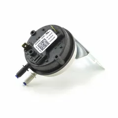 Replacement pressure switch for HVAC systems, used to monitor air or gas pressure in commercial and residential heating equipment. It ensures safe burner operation by preventing operation when pressure is outside safe limits. Suitable for furnaces and boilers.