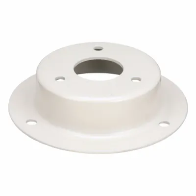 SCHNEIDER XVCZ12 Tower Light Mount, 7/8 in Overall Height, White - Mounts for Modular Tower Lights