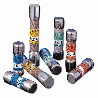 LITTELFUSE Fuse: Class G, SLC Series, Time-Delay, 6 A, 600 V AC - Time-Delay Cylindrical Fuses