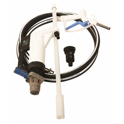 LIQUIDYNAMICS INC. Hand Pump: Lever, Pump with Hose, Nozzle & Spout, 10 oz per stroke, Piston - Lever Handle DEF Transfer Pumps