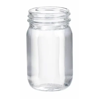 WHEATON Bottle: 125 mL - Clear Wide Mouth Round Glass Lab Bottles