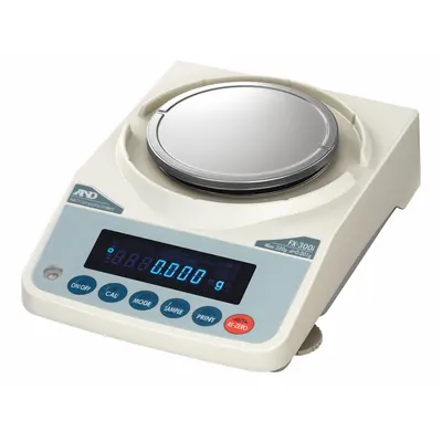 A&D WEIGHING Compact Bench Scale: 1,220 g Capacity, 0.01 g Readability, 0.01 g Repeatability - Precision Lab Balances