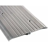 NATIONAL GUARD Door Threshold: Saddle, Aluminum, 3 ft Lg (MPN 8428-36)