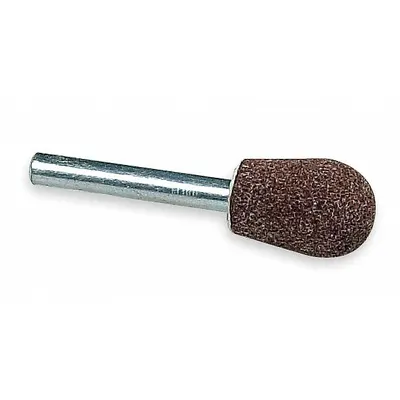 NORTON A23 Vitrified Mounted Point, 60 Grit, Aluminum Oxide - General Purpose Mounted Points for Carbon Steel