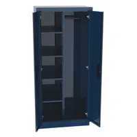 GREENE MANUFACTURING, INC. Storage Cabinet: 36 in x 24 in x 72 in, 4 Shelves, 16 ga Panel, Shelves (MPN WC4-3672)