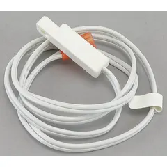 Room temperature sensor for HVACR systems. Provides temperature input to control systems for regulation of indoor climate. Used in commercial and industrial heating, cooling, and ventilation applications.
