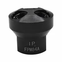 INTERSTATE PNEUMATICS Pipe Manifold Fitting: Inline, Round, Aluminum, 1/2 in Quick-Disconnect Insert (MPN FPM84A)