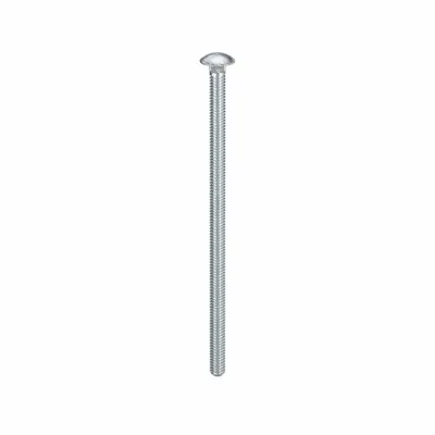 USA INDUSTRIALS Carriage Bolt: Square Neck, 1/4"-20 Thread Size, 5 1/2 in lg, Steel, Grade 2 - Grade 2 Steel Square Neck Carriage Bolts