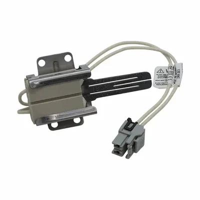 Robertshaw Hot Surface Igniter: OEM, Silicon Carbide, 10 in Lead Lg, 120V AC, Hardwired - Universal Hot Surface Ignitors