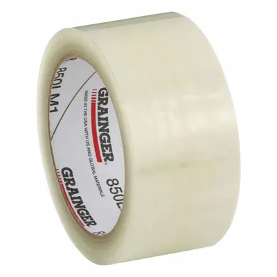OEM Packaging Tape: 2.5 mil Tape Thick, 2 in x 55 yd, MD - Medium-Duty Hot Melt Tape