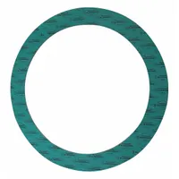 This ring gasket is constructed from aramid fiber with a Buna-N binder, rated for Class 150 flanges. Designed for 6-inch pipe, it has a thickness of 1/16 inch. Suitable for sealing flanged joints in industrial piping systems handling water, steam, oils, fuels, and moderate chemicals