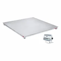 OHAUS Floor Scale: 2,500 lb Wt Capacity - Imperial, 0.5 lb/0.2 kg Readability, Floor Scale (MPN i-DF52XW2500C1L)