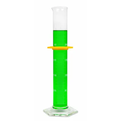 SIBATA Graduated Cylinder: 250 mL, A, To Contain (TC) - Class A Glass Graduated Cylinders