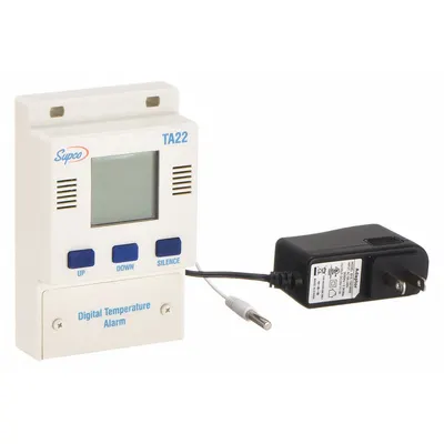 Supco Temperature Data Logger: -40°F to 160°F, -40°C to 71°C, TA22, Temp - Temperature Data Loggers