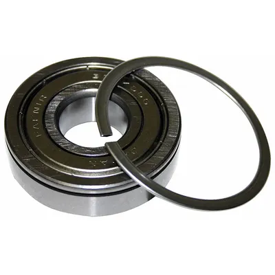 TIMKEN Radial Ball Bearing: 6307, 35 mm Bore, Sngl Shield, 80 mm OD - General Purpose Retaining Ring Ball Bearings