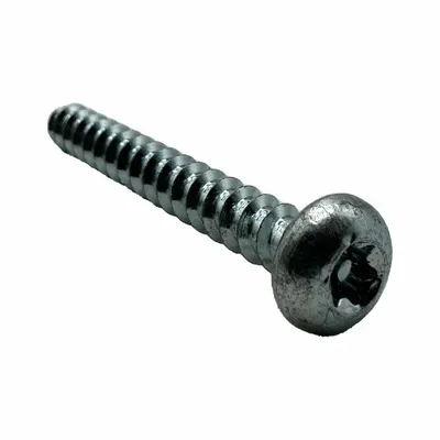 HADRIAN Screw: Stainless Steel, Stainless Steel, 1 3/4 in Overall Ht - Replacement Fasteners for Bathroom Partitions