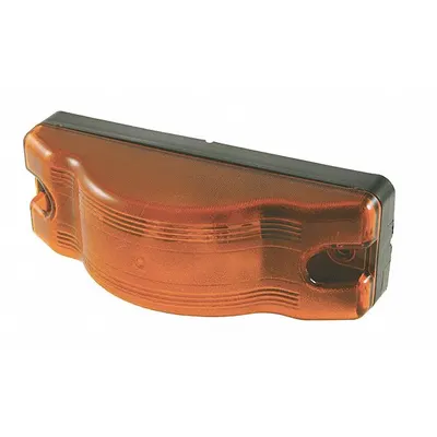 GROTE 53163 Turn Signal Light, Amber, Rectangular, Incandescent - Turn Signal Lights