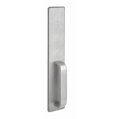 PRECISION Mechanical Exit Device Trim, Stainless Steel, Silver, Dummy Pull Plate - Trim, Handles & Pulls for Exit Push Bars