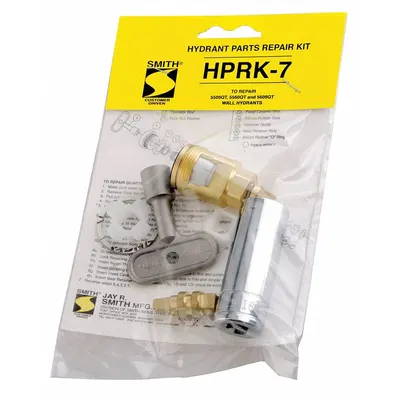 JAY R. SMITH MFG. CO Hydrant Parts Repair Kit: Aluminum/Brass/Delrin/Fiber/Neoprene (MPN HPRK-7) - Wall & Yard Hydrant Replacement Parts